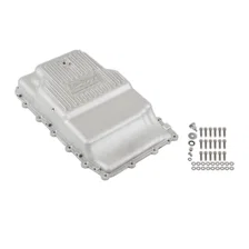 Hi-Tek Heavy-Duty Deep Transmission Pan -  Ford 10R80 - Aluminum - Natural image 3