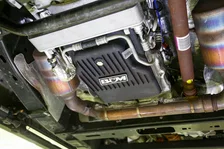 Hi-Tek Heavy-Duty Deep Transmission Pan -  Ford 10R80 - Aluminum - Black image 9