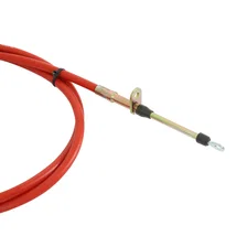 Super Duty Race Shifter Cable - 8-Foot Length - Red image 3