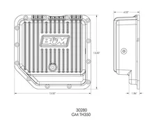 Hi-Tek Deep Transmission Pan -  Aluminum image 4