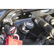Locking Auto Trans Dipstick & Tube - Billet Aluminum/Stainless Steel Braided image 5