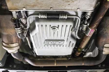 Hi-Tek Heavy-Duty Deep Transmission Pan -  Ford 10R80 - Aluminum - Natural image 1