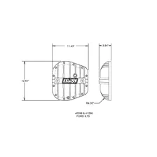 Hi-Tek Aluminum Differential Cover for Ford 9.75-inch image 4