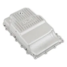 Hi-Tek Heavy-Duty Deep Transmission Pan -  Ford 10R80 - Aluminum - Natural image 2