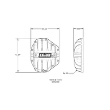 Hi-Tek Aluminum Differential Cover for Dana 80 image 4