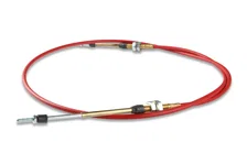 Performance Shifter Cable - 6-Foot Length Double Threaded Ends - Red image 3