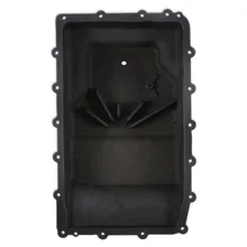 Hi-Tek Heavy-Duty Deep Transmission Pan -  Ford 10R80 - Aluminum - Black image 6