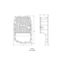 Hi-Tek Deep Transmission Pan -  Aluminum - 6L80E image 3