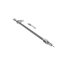 Auto Transmission Dipstick & Tube - Billet Aluminum/Stainless Steel Braided image 3