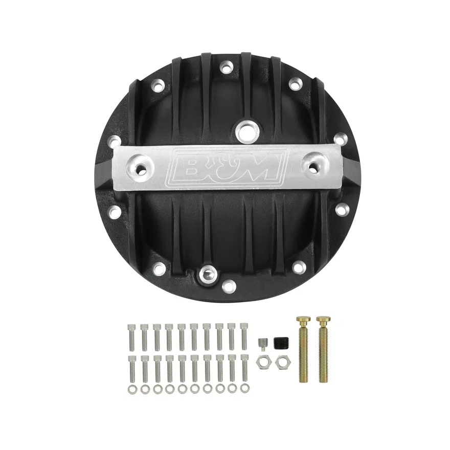 Hi-Tek Aluminum Differential Cover for GM 10-Bolt - Black