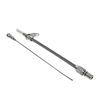 Auto Transmission Dipstick & Tube - Billet Aluminum/Stainless Steel Braided image 2