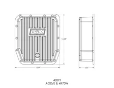 Hi-Tek Deep Transmission Pan -  Aluminum image 3