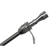 Auto Transmission Dipstick & Tube - Billet Aluminum/Stainless Steel Braided image 5
