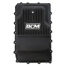 Hi-Tek Heavy-Duty Deep Transmission Pan -  Ford 10R80 - Aluminum - Black image 11