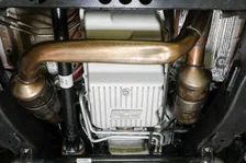 Hi-Tek Heavy-Duty Deep Transmission Pan -  GM 10L80 - Aluminum - Natural image 1