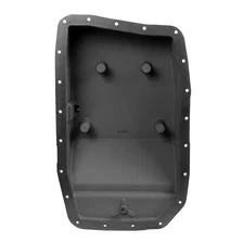 Hi-Tek Deep Transmission Pan -  Black Aluminum for Ford image 7