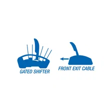 Automatic Gated Shifter - Magnum Grip Stealth Pro Stick image 7