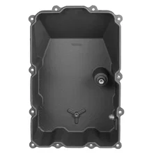 Hi-Tek Deep Transmission Pan - Aluminum - Toyota - Black image 7
