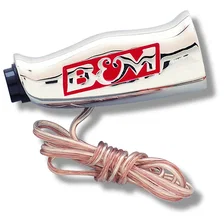 Universal T-Handle - Chrome with 12V Switch image 1