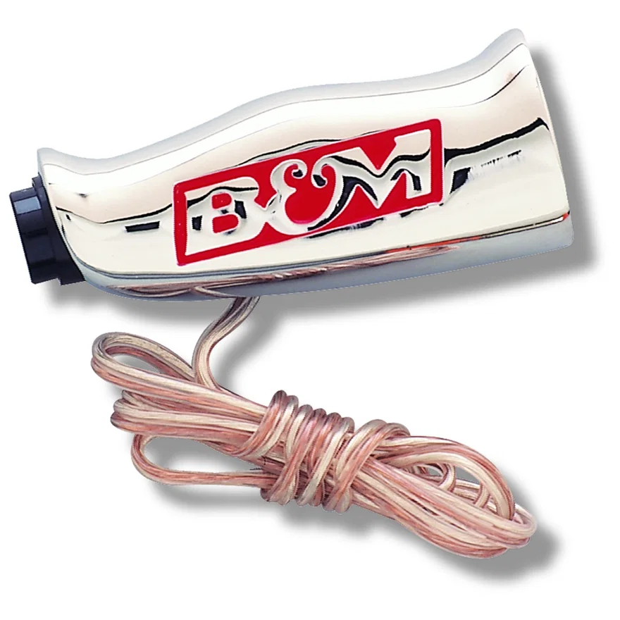 Universal T-Handle - Chrome with 12V Switch
