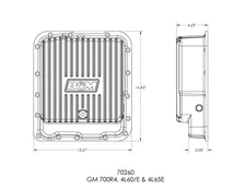 Hi-Tek Deep Transmission Pan -  Aluminum image 3