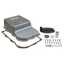 Hi-Tek Deep Heavy Duty Transmission Pan -  Aluminum for Ram image 2