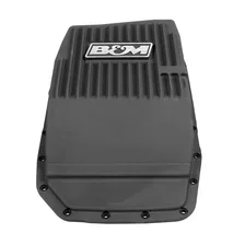 Hi-Tek Deep Transmission Pan -  Black Aluminum for Ford image 5