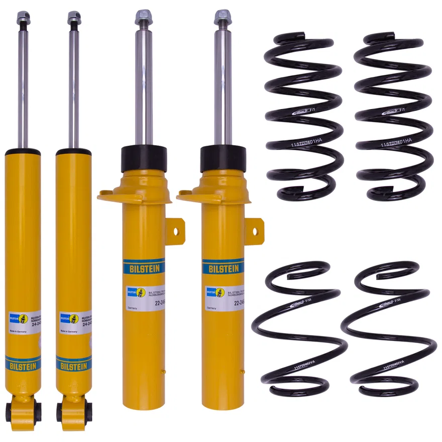 B12 (Pro-Kit) Front and Rear Suspension Kit for Mini Cooper