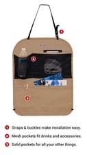 Polycotton Seatback Organizer image 2