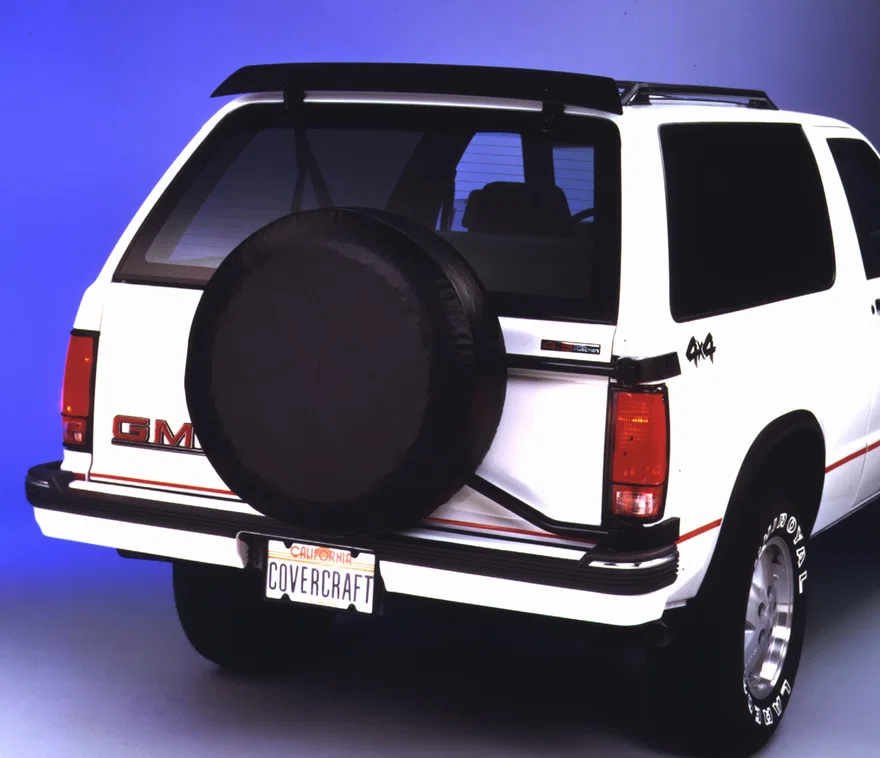 Heavy Duty Spare Tire Cover - Black
