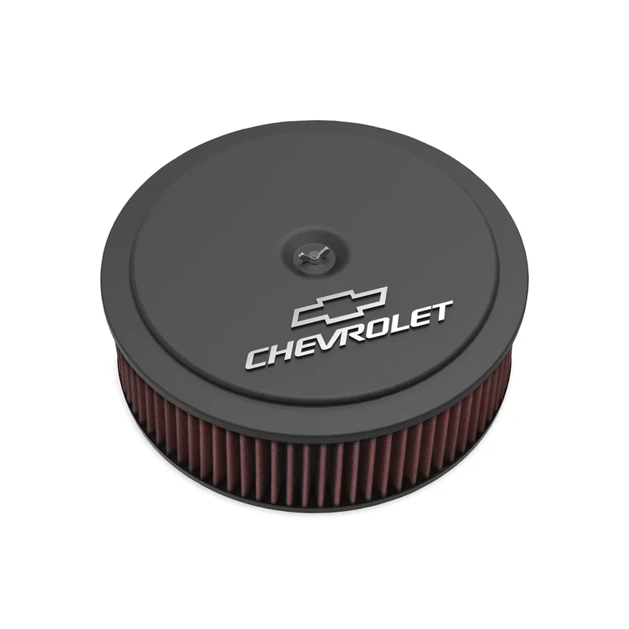 GM Muscle Series Air Cleaner - Satin Black Machined