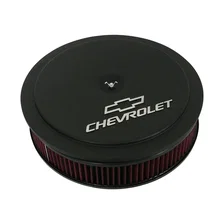 GM Muscle Series Air Cleaner - Satin Black Machined image 1