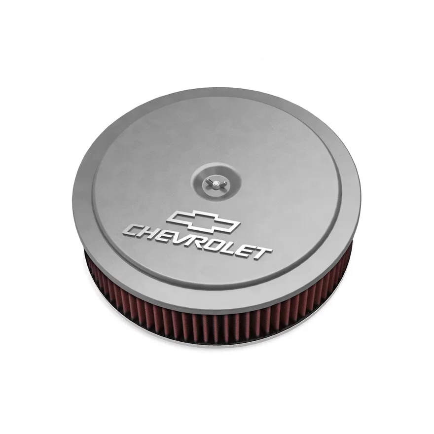 GM Muscle Series Air Cleaner - Natural Machined