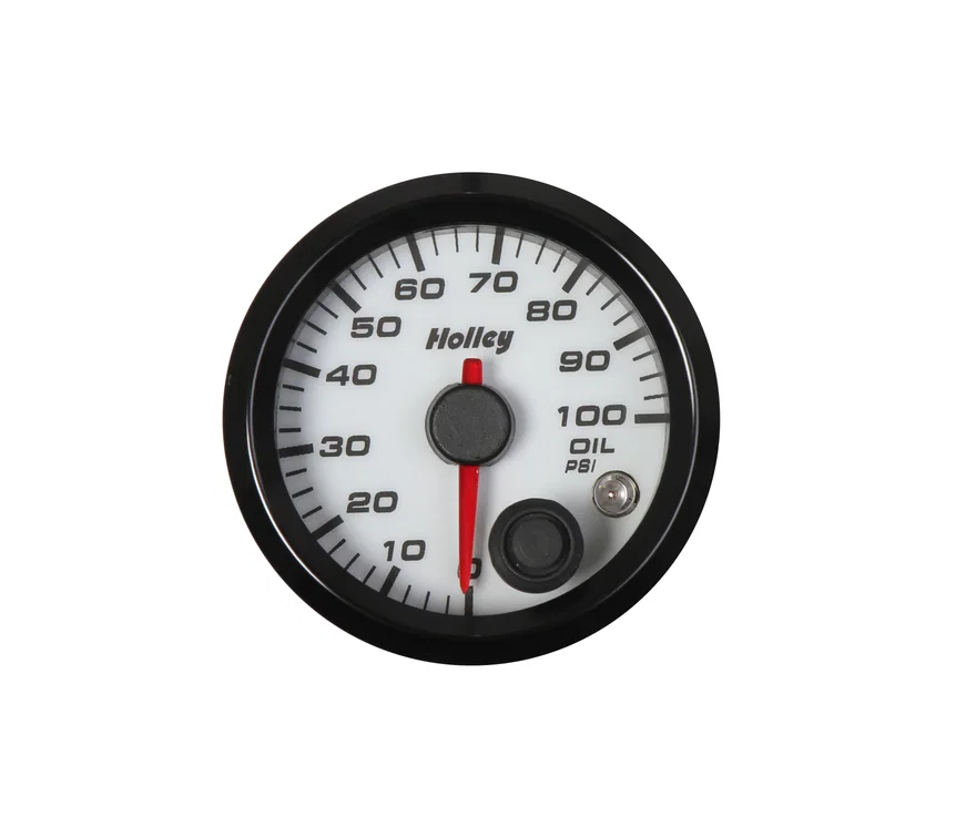 Analog Style Oil Pressure Gauge