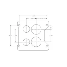 650 CFM Quadrajet™ Style Spreadbore Carburetor image 12