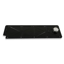 LS Valley Cover with Oil Fill - Black Billet image 2