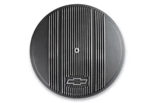 Vintage Series GM Licensed Air Cleaner - Satin Black Machined image 1