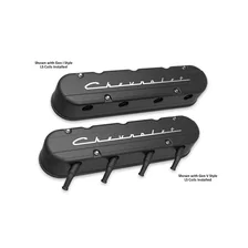 2-Piece "Chevrolet" Script Valve Cover image 2