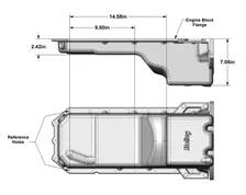 Gen III Hemi Swap Oil Pan - Rear-Sump - Natural - VVT image 12