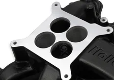 LS Carbureted Manifold 2x4 Dual Plane LS3/L92 - Black image 8