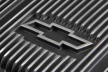 Vintage Series GM Licensed Air Cleaner - Satin Black Machined image 4