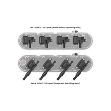 2-Piece "Chevrolet" Script Valve Cover - Gen III/IV LS - Polished image 4