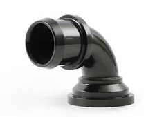 Water Neck - Swivel 90 Degree Angle - Black image 3