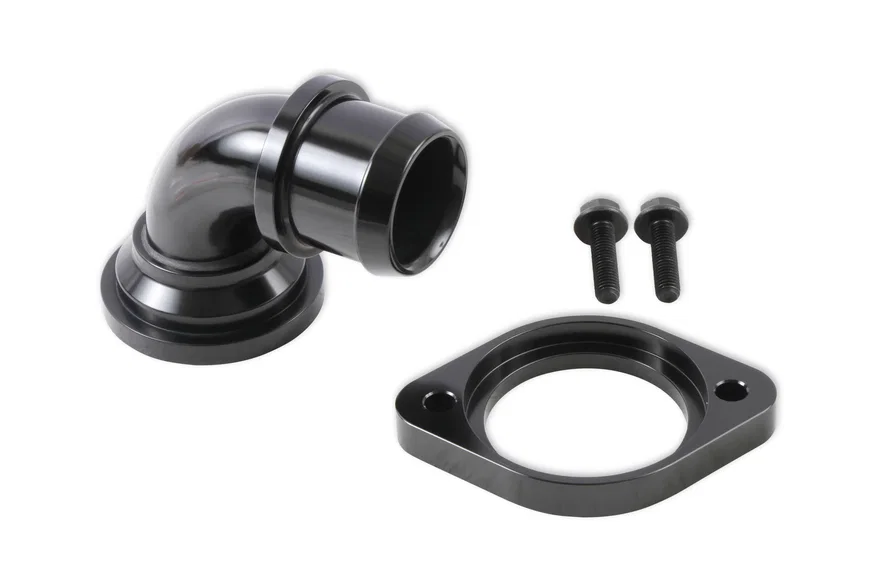 Water Neck - Swivel 90 Degree Angle - Black
