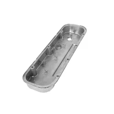 M/T Valve Covers - Vintage Style - Finned - BBC - Polished image 3