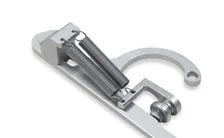 Billet Aluminum Throttle Return Spring Bracket image 2