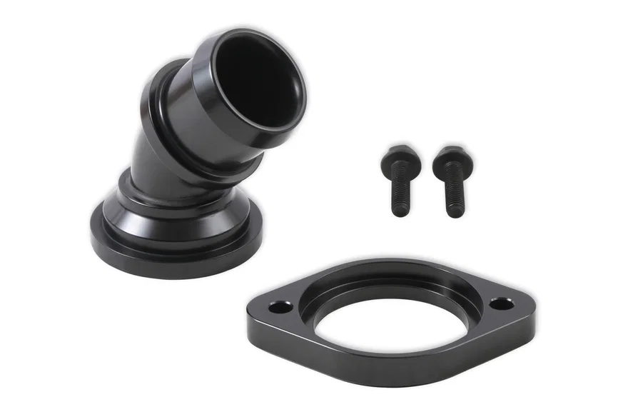 Water Neck - Swivel 45 Degree Angle - Black