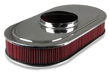 Vintage Series Oval Air Cleaner - Polished image 5
