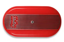 Vintage Series Oval Air Cleaner - Gloss Red Machined image 11