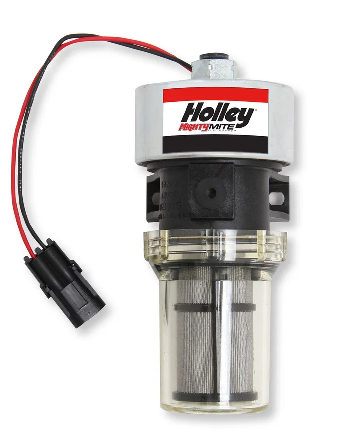33 GPH HOLLEY MIGHTY MITE ELECTRIC FUEL PUMP, 9-11.5 PSI